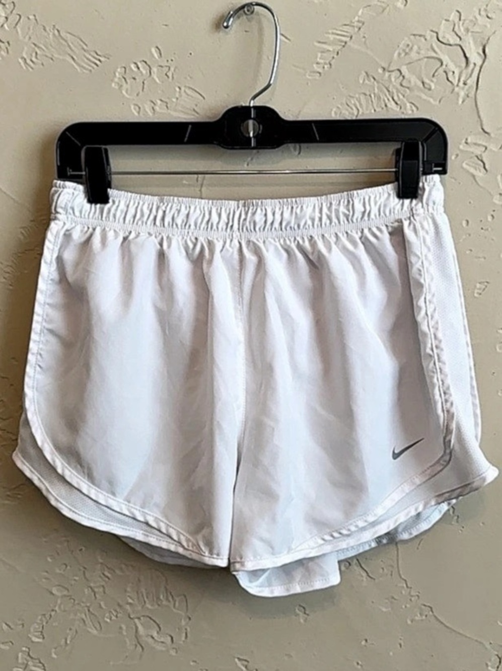 Nike Women's Tempo Dri-FIT Running Shorts in White